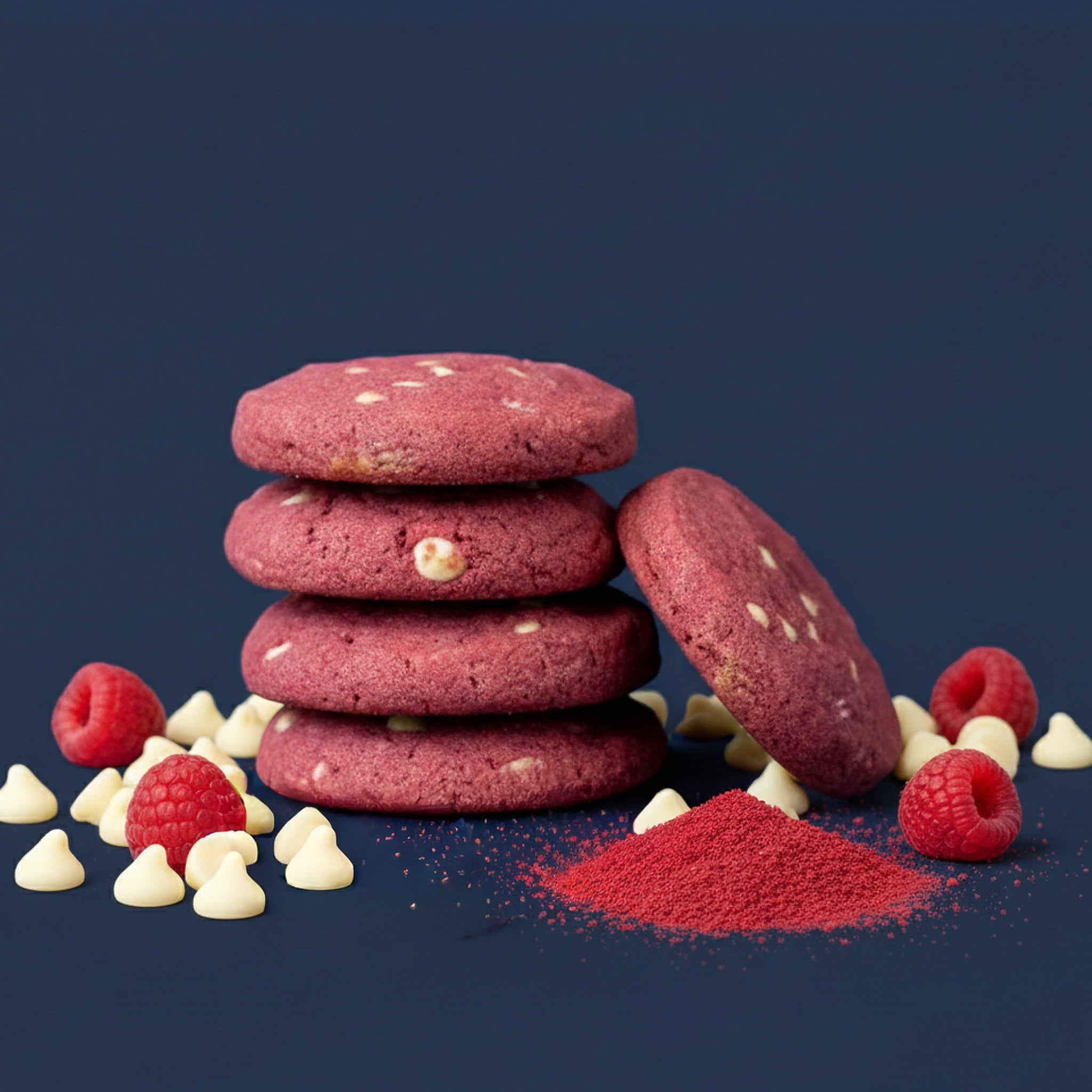 Cookie Le Romantique - Framboise & Choc. Blanc